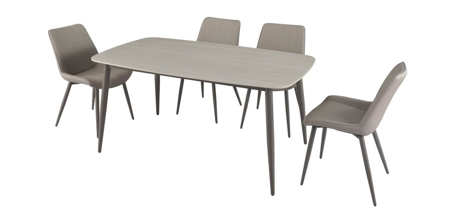 Solo dining table with chairs lifestyle image